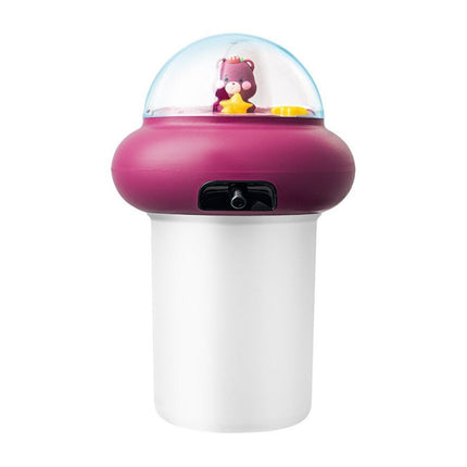 Violetti automaattinen saippua-annostelija lapsille