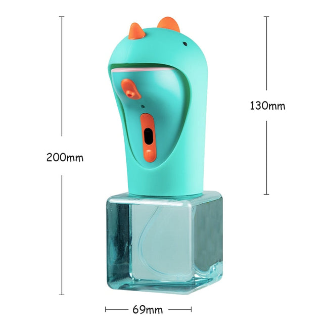 Lasten dinosaurus automaattinen saippua-annostelija