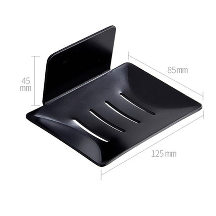 Seinään kiinnitettävä ruostumaton teräs saippua-alusta