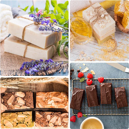 Silikoninen saippuamuotti kuudelle saippuapalalle