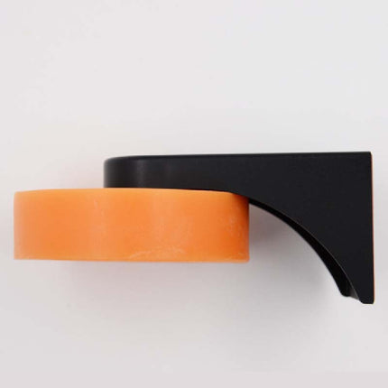 Musta magneettinen saippuateline palasaippualle