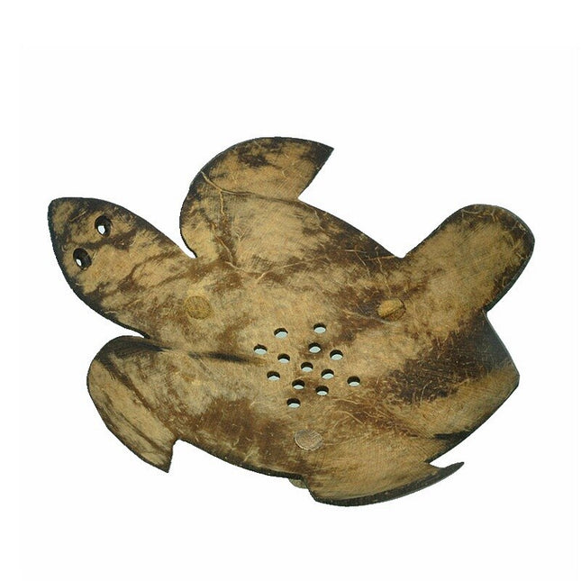 Kalanmuotoinen saippua-alusta kookospähkinän kuoresta