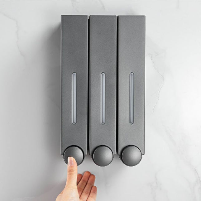 Seinään asennettava nestesaippua-annostelija