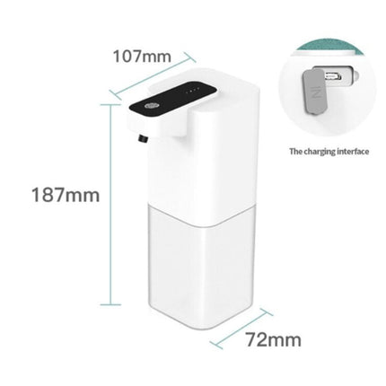 Automaattinen vaahtosaippua-annostelija kosketusvapaa