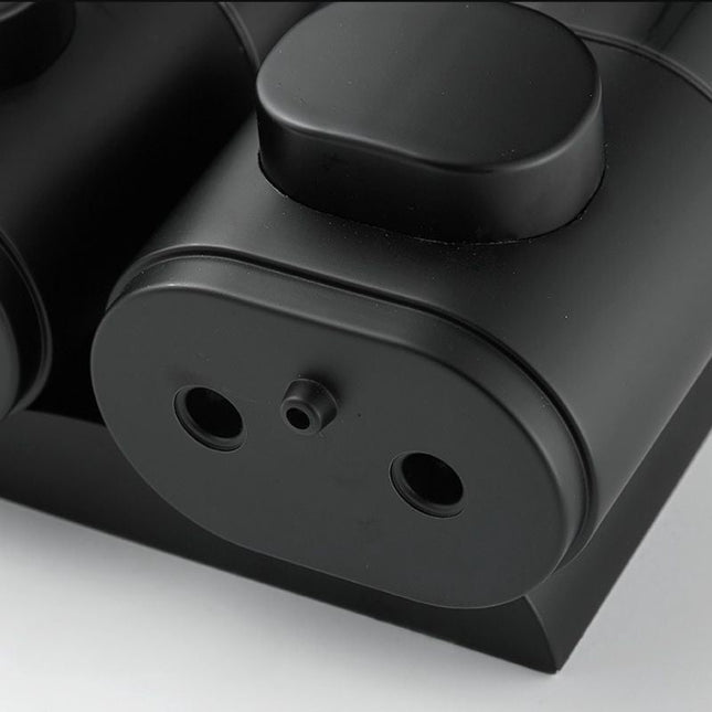 Läpinäkyvä seinään asennettava saippua-annostelija