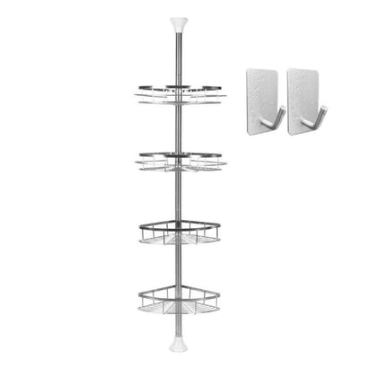 Ruostumattomasta teräksestä teleskooppinen kulmahylly