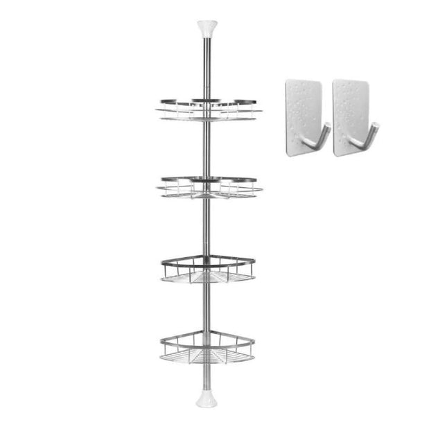 Ruostumattomasta teräksestä teleskooppinen kulmahylly