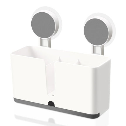 Monitoiminen suihkuhylly ilman porausta