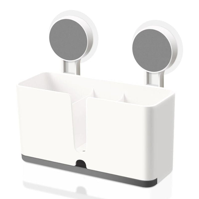 Monitoiminen suihkuhylly ilman porausta