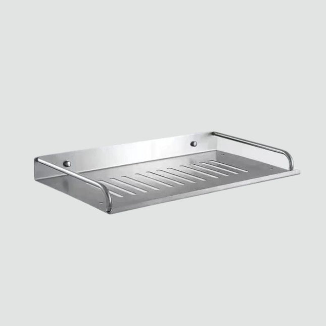 Teräksinen seinähylly suihkuun ja keittiöön