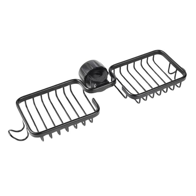 Suihkutankoon kiinnitettävä kaksiosainen suihkukori