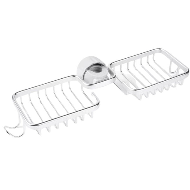 Suihkutankoon kiinnitettävä kaksiosainen suihkukori