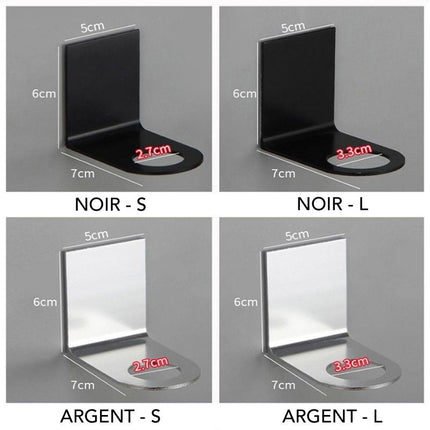 Seinäteline nestesaippua-annostelijalle