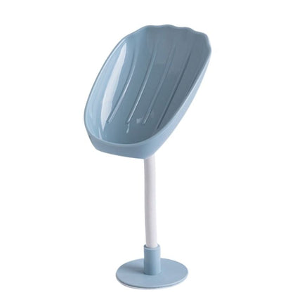 Koristeellinen lehden muotoinen saippuateline jalustalla