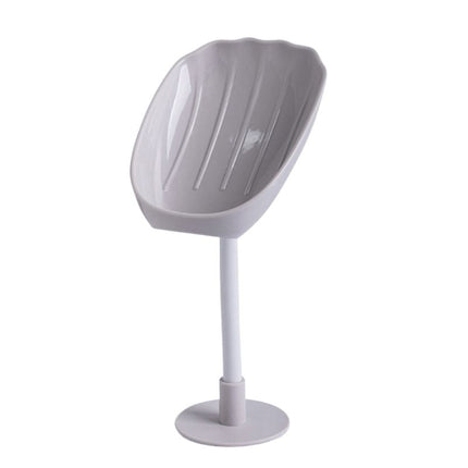 Koristeellinen lehden muotoinen saippuateline jalustalla