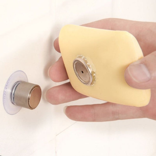 Magneettinen saippuateline imukupilla 2 kpl