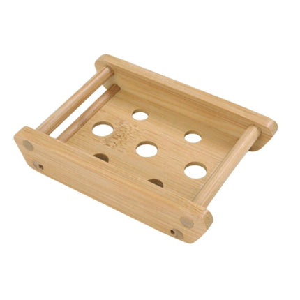 Kaksiosainen bambuinen saippua-alunen