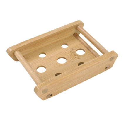 Kaksiosainen bambuinen saippua-alunen