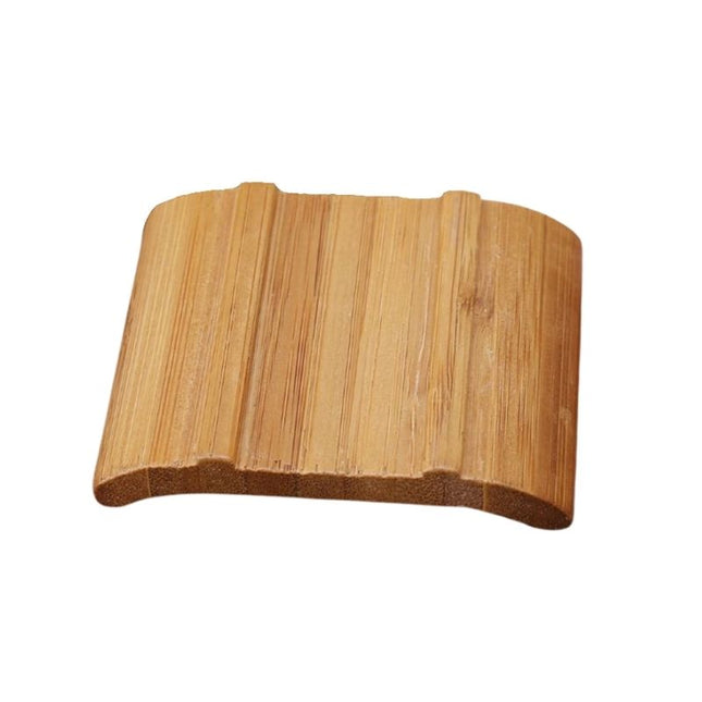 Pieni ja siro bambuinen saippua-alusta