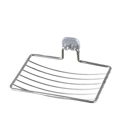 Itseliimautuva teräksinen saippuateline suihkuun