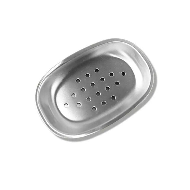 Ruostumattomasta teräksestä valmistettu saippuateline