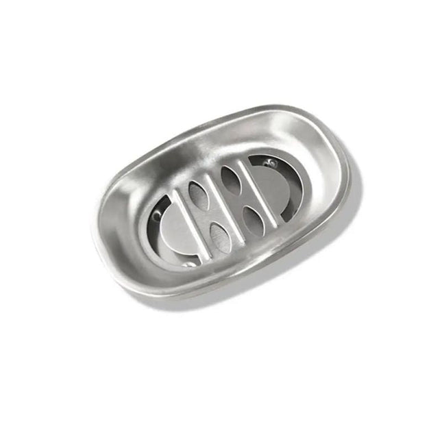 Ruostumattomasta teräksestä valmistettu saippuateline