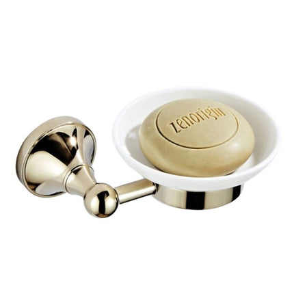 Messinkinen seinäteline keraamisella kupilla