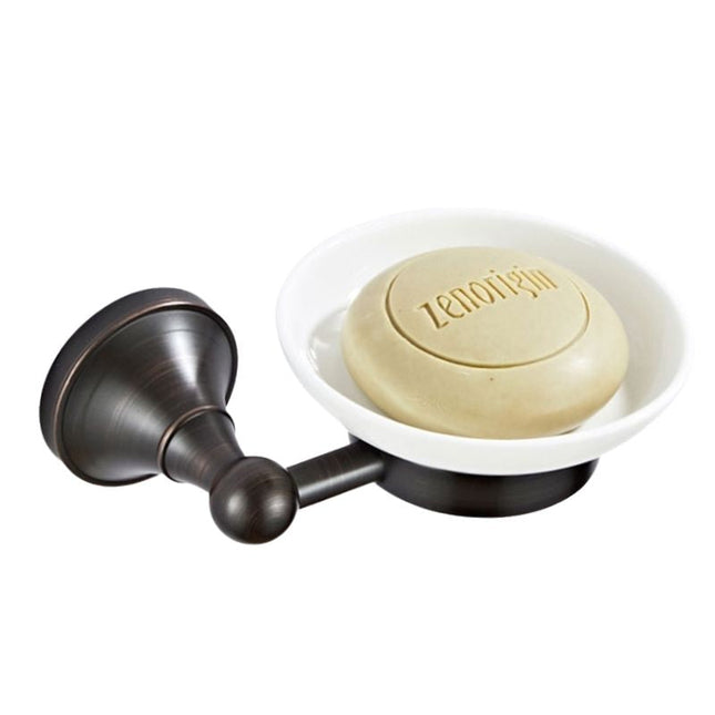 Messinkinen seinäteline keraamisella kupilla