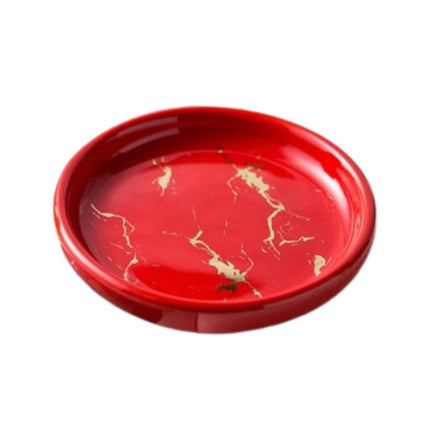 Pyöreä saippua-alunen marmorikuviolla