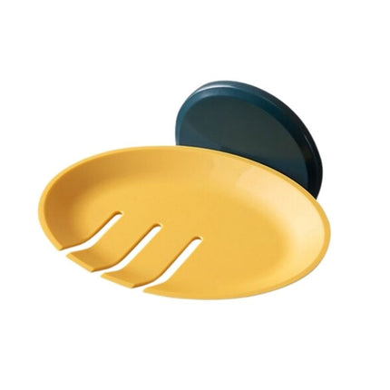 Pyöreä design-seinäsaippuateline imukupilla