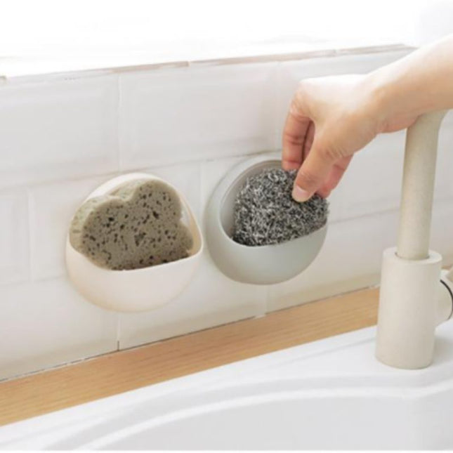 Pieni saippuateline imukuppikiinnityksellä