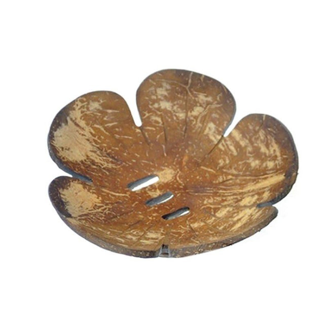 Kookoskuoresta valmistettu luonnollinen saippua-alusta