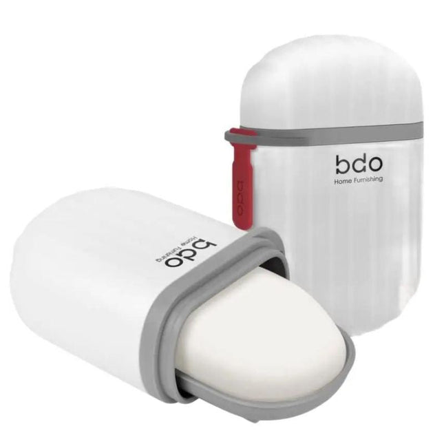 Kannellinen matkasaippuakotelo retkeilyyn ja salille