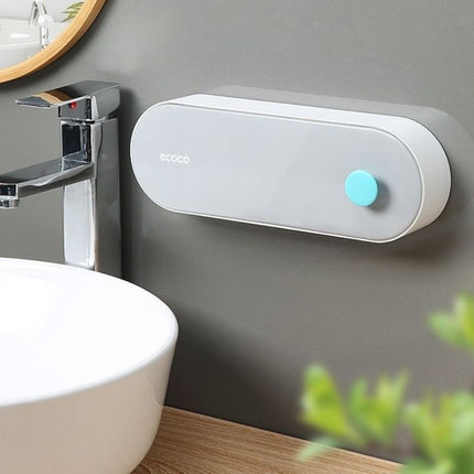 Seinään kiinnitettävä palasaippua-annostelija