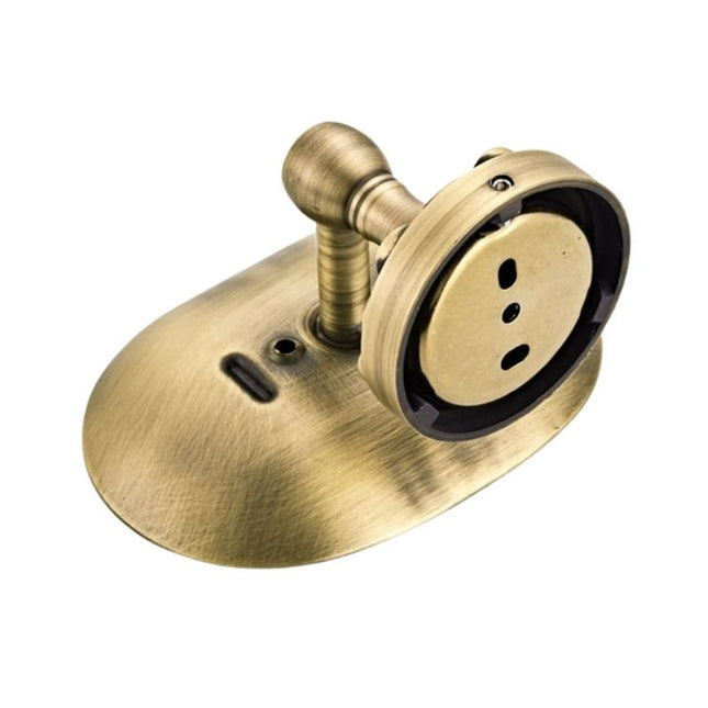 Vintage messinkinen saippuateline seinään